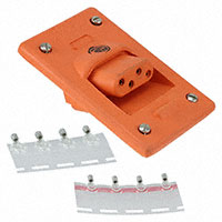 Molex, LLC - 1300190018 - DB 4P ANGLE RECEPTACLE ORANGE