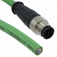 Molex Connector Corporation - 1300480046 - CORD 4POS MALE M12 1M 22AWG