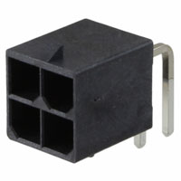 Molex, LLC - 1720640004 - MEGA-FIT RA HDR 4 CKT GOLD