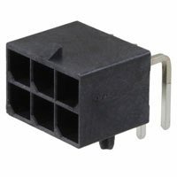 Molex, LLC - 1720640006 - MEGA-FIT RA HDR 6 CKT GOLD