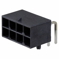 Molex, LLC - 1720640008 - MEGA-FIT RA HDR 8 CKT GOLD