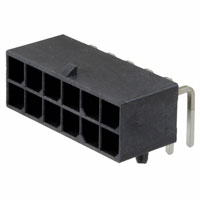 Molex, LLC - 1720640012 - MEGA-FIT RA HDR 12 CKT GOLD