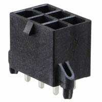 Molex, LLC - 1720650006 - MEGA-FIT VERT HDR 6 CKT GOLD