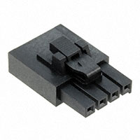 Molex, LLC - 1722561004 - RCPT HSG SGL V0 BLK 04 CKT