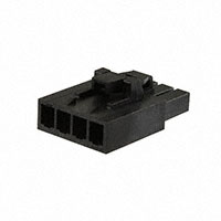 Molex, LLC - 1722561104 - RCPT HSG SGL V0 BLK TPA 04 CKT