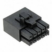 Molex, LLC - 1722581010 - RCPT HSG DUAL V0 BLK 10 CKT