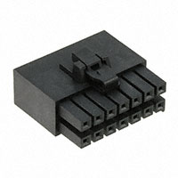 Molex, LLC - 1722581014 - RCPT HSG DUAL V0 BLK 14 CKT