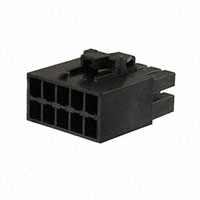 Molex, LLC - 1722581110 - RCPT HSG DUAL V0 BLK TPA 10 CK