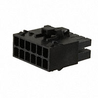 Molex, LLC - 1722581112 - RCPT HSG DUAL V0 BLK TPA 12 CK