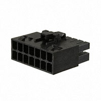 Molex, LLC - 1722581114 - RCPT HSG DUAL V0 BLK TPA 14 CK
