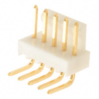 Molex, LLC - 0022122054 - CONN HEADER 5POS .100 R/A GOLD