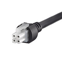 Molex, LLC - 2451350405 - MINIFIT JR 4 CIRCUIT BLACK 500MM