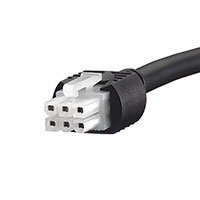 Molex, LLC - 2451350620 - MINIFIT JR 6 CIRCUIT BLACK 2M