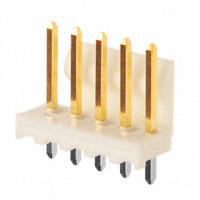Molex, LLC - 0026614050 - CONN HEADER 5POS .156 VERT GOLD