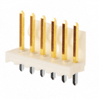 Molex, LLC - 0026614060 - CONN HEADER 6POS .156 VERT GOLD