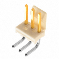 Molex, LLC - 0026615030 - CONN HEADER 3POS .156 R/A GOLD