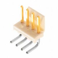 Molex, LLC - 0026615040 - CONN HEADER 4POS .156 R/A GOLD