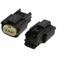 Molex Connector Corporation - 33471-0301 - CONN RCPT 3POS SINGLE BLACK