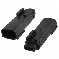 Molex, LLC - 0334810301 - CONN PLUG 3POS SINGLE BLACK