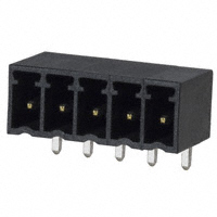 Molex Connector Corporation - 39355-0005 - TERM BLOCK HDR 5POS 90DEG 3.5MM