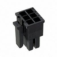 Molex, LLC - 0430250608 - MICROFIT 3.0 DR RCPT 6CKT GW HF