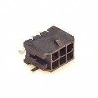 Molex, LLC - 0430450609 - CONN HEADER 6POS RT ANG SMD TIN