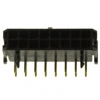 Molex, LLC - 0430451601 - CONN HEADER 16POS R/A GOLD T/H