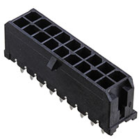 Molex, LLC - 0430451828 - MICROFIT 3.0 VERT TH HDR DR 15AU