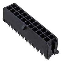 Molex, LLC - 0430452228 - MICROFIT 3.0 VERT TH HDR DR 15AU