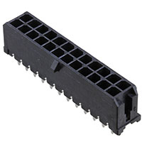 Molex, LLC - 0430452428 - MICROFIT 3.0 VERT TH HDR DR 15AU