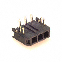 Molex Connector Corporation - 43650-0303 - CONN HEADER 3POS R/A W/CLIP TIN