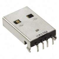 Molex, LLC - 0480370001 - CONN PLUG USB 4POS RT ANG PCB