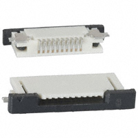 Molex Connector Corporation - 52746-1070 - CONN FFC BOTTOM 10POS 0.50MM R/A