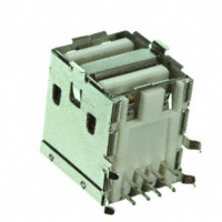 Molex, LLC - 0672984090 - CONN RECEPT USB STACKED R/A WHT