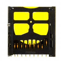 Molex Connector Corporation - 67913-8008 - CONN SD/MMC CARD PUSH-PUSH R/A