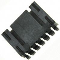 Molex, LLC - 0705530040 - CONN HDR RT ANG 6POS .100 TIN