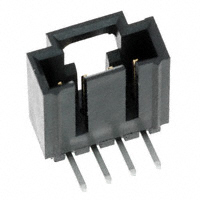 Molex, LLC - 0705530108 - CONN HEADER 4POS .100 R/A 30AU