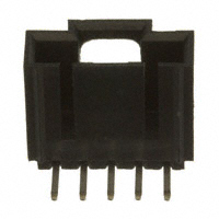 Molex, LLC - 0705530109 - CONN HEADER 5POS .100 R/A 30AU