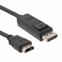 Molex Connector Corporation - 74766-0005 - CABLE DISPLAY PORT TO HDMI F 5"