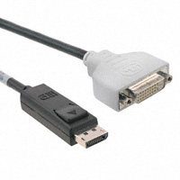Molex, LLC - 0747668006 - CABLE DISPLAY PORT - DVI-D F 10"