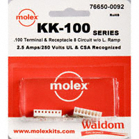 Molex Connector Corporation - 76650-0092 - KIT CONN .100 KK SERIES 8 CIRC