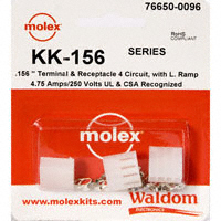 Molex Connector Corporation - 76650-0096 - KIT .156 KK SERIES 4 CIRC RAMP