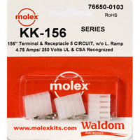 Molex Connector Corporation - 76650-0103 - KIT .156 KK SERIES 5 CIRC