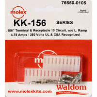 Molex Connector Corporation - 76650-0105 - KIT .156 KK SERIES 10 CIRC