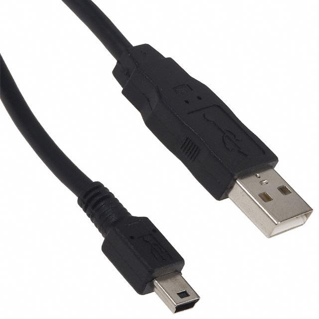 Molex, LLC - 0887328902 - CABLE USB 2.0 A-MINI B 2M BLACK