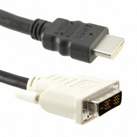 Molex, LLC - 0887683500 - CABLE ASSEM HDMI-DVI 19POS 1M