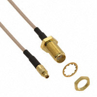 Molex Connector Corporation - 89761-6802 - CBL MMCX JACK/SMA PLUG 18" RG178