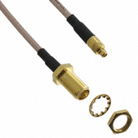 Molex Connector Corporation - 89761-6810 - CBL MMCX PLUG/SMA JACK 6" RG316