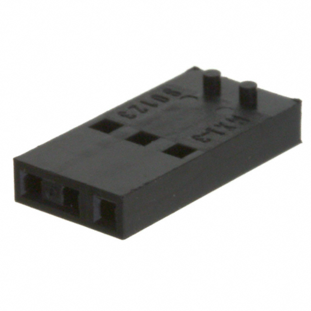 Molex, LLC - 0901230103 - CONN HOUSING 3POS .100" SINGLE