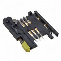 Molex, LLC - 0912283001 - CONN SIM CARD PUSH-PUSH R/A SMD